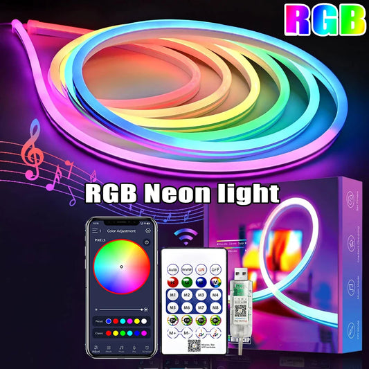 RGB Neon Strip with Bluetooth